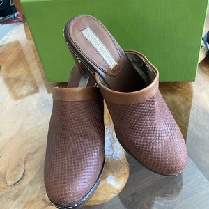 Banana Republic clogs. Beautiful, never worn.